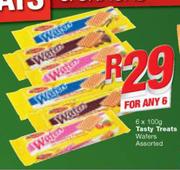 Tasty Treats Wafers-6x100g