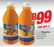 Magalies Fruit Nectar Concentrate-Any 2x2Ltr