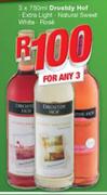 Drostdy Hof Extra Light / Natural Sweet White / Rose-Any 3x750ml