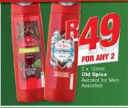 Old Spice Aarosol For Men-2x125ml