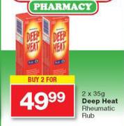 Deep Heat Rheumatic Rub-2x35g