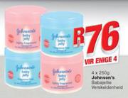 Johnson's Baba jellie Verskeidenheid-Vir Enige 4x250g 