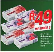 Johnson's Vita Rich Badseep Verskeidenheid-Vie Enige 6x175g