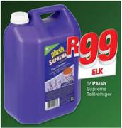 Plush Supreme Teel reiniger-5Ltr Elk