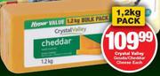 Crystal valley Gouda/Cheddar Cheese-1.2Kg Pack Each