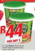 Clover Fruits Of The Forest Yoghurt Based Dairy Snack-2X1kg