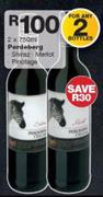 Perdeberg Shiraz/Merlot/Pinotage-2X750ml