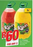 Fusion Dairy Fruit Blend concentrate-2X5L 