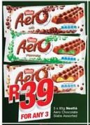 Nestle Aero chocolate Slabs-3X85g