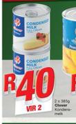 Clover Condensed Milk-2X385g