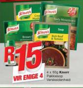 Knorr Pakkie Sop Verskeidenheid-Any 4X50g