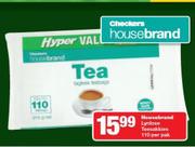 Housebrand Lynlose Teabags-110's Per Pack
