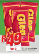 Glen Lynlose Teabags-3X100's Per Pack