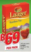 Laager Rooibos Tea Bags-160's Per Pack