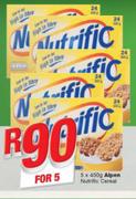 Alpen Nutrific Cereal-5X450g