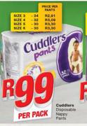 Cuddlers Disposable Nappy Pants-Per Pack