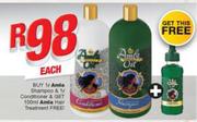 Amla Shampoo 1L & Conditioner 1L+Free Amla Hair Treatment 100ml-For All