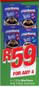 Marltons Dog Treats-4X120g