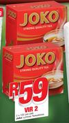 Vir Joko Lynlose Teesakkies-2x100 Per Pak