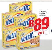 Alpen Nutrific-5x450g