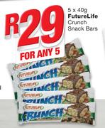 Future Life Crunch Snack Bars-5x40g