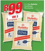 Huletts Sun Sweet Bruinsuiker-3 x 3Kg