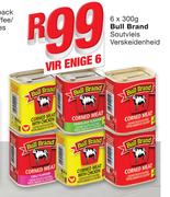 Bull Brand Soutvleis Verskeidenheid-6 x 300g