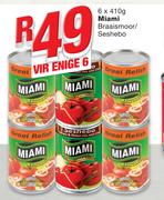 Miami Braaismoor/Seshebo-6 x 410g