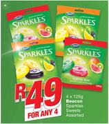 Beacon Sparkles Sweets-4x125g