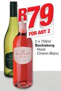 Backersberg Rose/Chenin Blanc-2x750ml