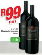 Alexanderfontein Wine-2x1.5Ltr