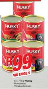 Husky Honde kos Verskeidenheid-5x775g