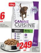 Canine Cuisine Hondekos Verskeidenheid-10kg Elk