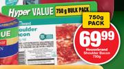 Housebrand Shoulder Bacon-750g