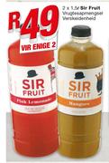 Sir Fruit vrugtesapmengsel verskeidenheid-2 x 1.5Ltr