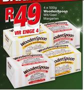 Wooden Spoon wit/geel Margarien-4 x 500g