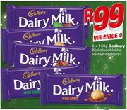 Cadbury sjokoladeblokke verskeidenheid-vir  5