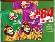 Simba Peanuts/Peanuts & Raisins-3 x 450g