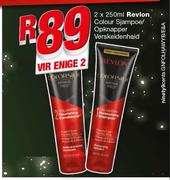 Revlon Colour Sjampoe/ Opknapper Verskeidenheid-2x250ml Vir Enige