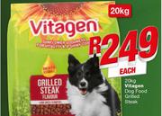 Vitagen Dog Food Grilled Steak-20kg Each