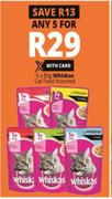 Whiskas Cat food Assorted-5 x 85g