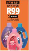 Sheer Magic Foam Bath Assorted-3 x 2Ltr