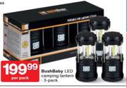 Bush Baby LED Camping Lantern 3 Pack-Per Pack