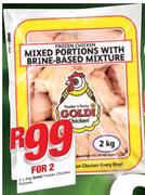 Goldi Frozen Chicken Portions-2x2kg