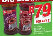 Boston Hot Chocolate Original Red Velvet-2x500g
