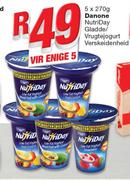 Danone Nutriday Glade Vrugtejogurt Verskeidenheid-5x270g
