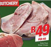 Bulk Pork Braai Chops-Per kg