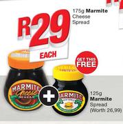 Marmite Cheese Spread 175g + Marmite Spread 125g-Each