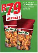Dr. Oetker Mini Pizza Verskeidenheid-2x8 Per Pak