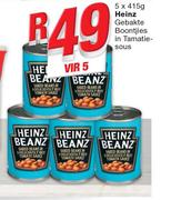 Heinz Gebakte Boontjies In Tomato Sous-5x415g